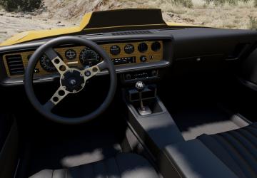 Pontiac Firebird Trans-Am (1977) version 1.0 for BeamNG.drive (v0.31.x)