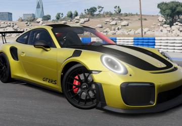 Porsche 911 GT2 RS Weissach version 1.0 for BeamNG.drive (v0.30.x)