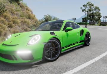 Porsche 911 GT3 RS (991) version 1.0 for BeamNG.drive (v0.30.x)