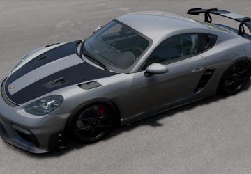 Porsche Cayman (718/981) version 1.0 for BeamNG.drive (v0.35.x)