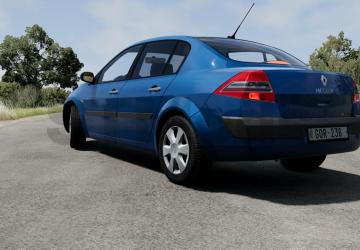 Renault Megane ll (X84) version 2.0 for BeamNG.drive (v0.35.x)