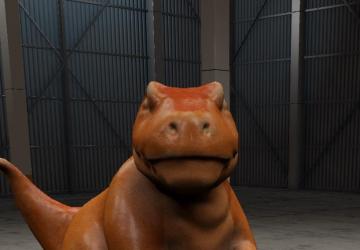 Rexy Statue Prop Mod version 1.2 for BeamNG.drive