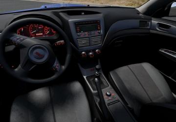Subaru Impreza WRX STI 2008 version 1.0 for BeamNG.drive (v0.30.x)