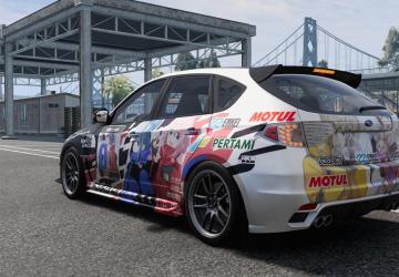 Subaru Impreza WRX STI 2008 version 1.0 for BeamNG.drive (v0.30.x)