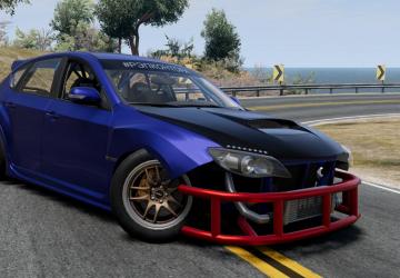 Subaru Impreza WRX STI 2008 version 1.0 for BeamNG.drive (v0.30.x)