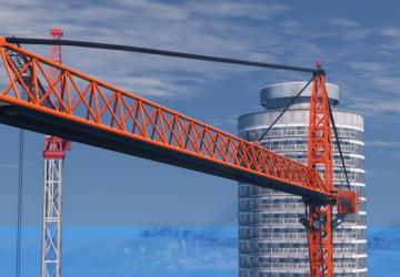 TC42 Construction Crane version 1.01 for BeamNG.drive