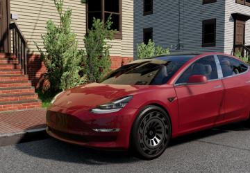 Tesla Model 3 version 1.3 for BeamNG.drive (v0.31.x)
