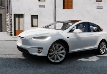 Tesla Model X version 1.0 for BeamNG.drive (v0.29.x)