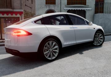 Tesla Model X version 1.0 for BeamNG.drive (v0.29.x)