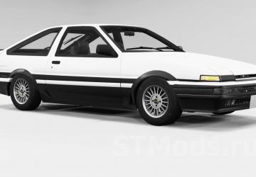 Toyota AE86 version 1.0 for BeamNG.drive (v0.27.x)