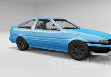 Toyota AE86 version 1.0 for BeamNG.drive (v0.27.x)