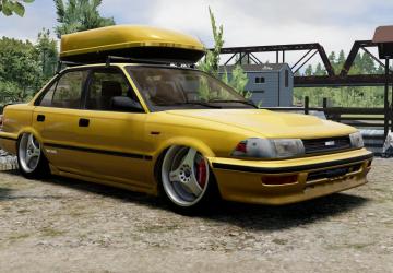 Toyota Corolla (AE92) version 2.4 for BeamNG.drive (v0.35.x)