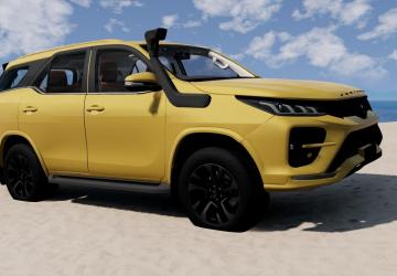 Toyota Fortuner (2015-2024) version 2.1 for BeamNG.drive (v0.35.x)