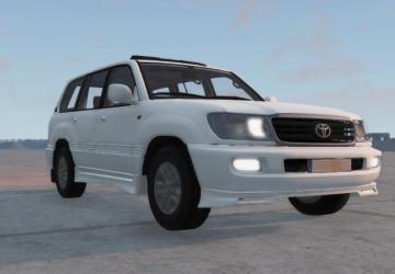 Toyota Land Cruiser 100 version 1.0 for BeamNG.drive (v0.24)