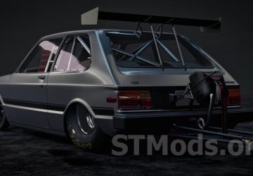 Toyota Starlet Drag Car 1981 | Revolution Racecraft Original v1.0.1 for BeamNG.drive