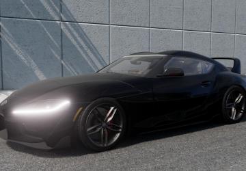 Toyota Supra A90 version 1.1 for BeamNG.drive (v0.31.x)