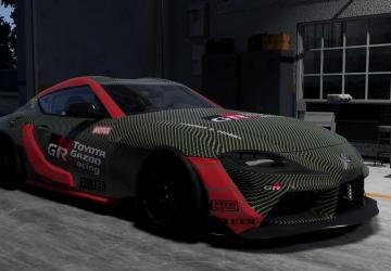 Toyota Supra A90 version 1.1 for BeamNG.drive (v0.31.x)