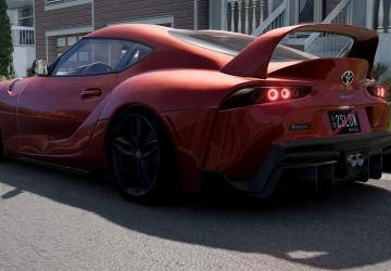 Toyota Supra A90 version 1.1 for BeamNG.drive (v0.31.x)
