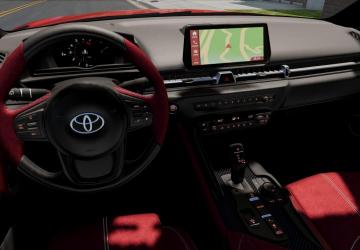 Toyota Supra A90 version 1.1 for BeamNG.drive (v0.31.x)