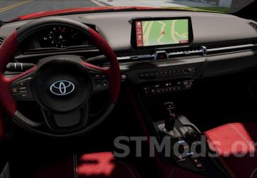 Toyota Supra A90 version 2.0 for BeamNG.drive (v0.31.x)