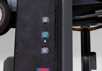 Two-Post Lift version 1.0 for BeamNG.drive (v0.31.x)