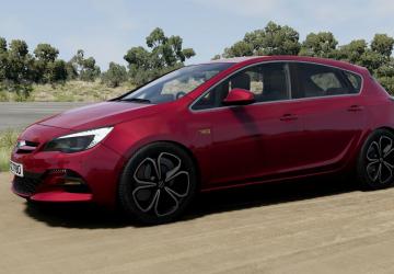 Vauxhall Astra (J) version 1.0 for BeamNG.drive (v0.35.x)