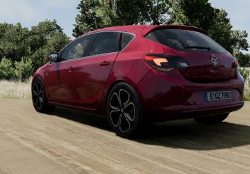 Vauxhall Astra (J) version 1.0 for BeamNG.drive (v0.35.x)