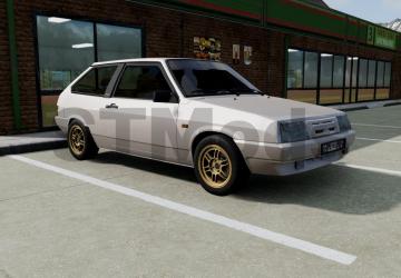 VAZ-2108 version 1.0 for BeamNG.drive (v0.29.x)