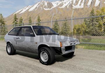 VAZ-2108 version 1.0 for BeamNG.drive (v0.29.x)
