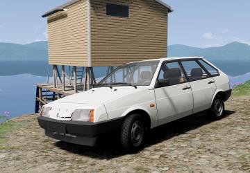VAZ-2109 version 1.0 for BeamNG.drive (v0.29.x)