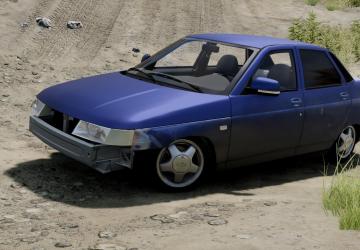VAZ-2110 version 1.0 for BeamNG.drive (v0.35.x)