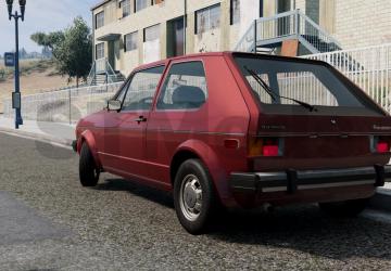 Volkswagen Golf (MK1) version 1.5 for BeamNG.drive (v0.30.x)