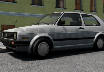 Volkswagen Golf (MK2) version 1.0 for BeamNG.drive (v0.36.x)