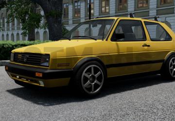 Volkswagen Golf (MK2) version 1.0 for BeamNG.drive (v0.36.x)