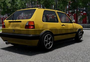 Volkswagen Golf (MK2) version 1.0 for BeamNG.drive (v0.36.x)