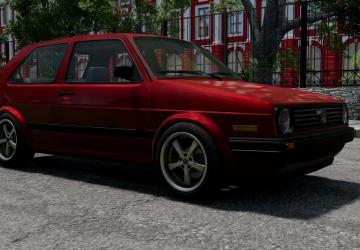 Volkswagen Golf (MK2) version 1.0 for BeamNG.drive (v0.36.x)