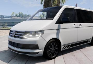 Volkswagen Multivan (T6) version 1.0 for BeamNG.drive (v0.31.x)