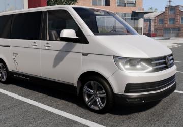 Volkswagen Multivan (T6) version 1.0 for BeamNG.drive (v0.31.x)