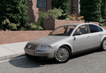 Volkswagen Passat B5 version 2.0 for BeamNG.drive (v0.29.x)