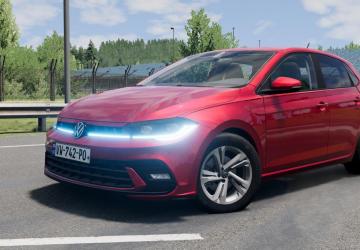 Volkswagen Polo (2023) version 1.0 for BeamNG.drive (v0.31.x)