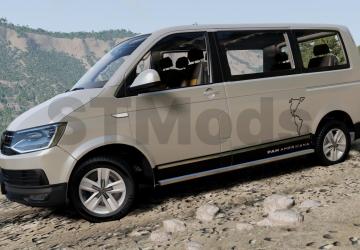 Volkswagen T6/Multivan/Caravelle/California/Kombi/Transporter (2015-2019) v6.66 for BeamNG.drive (v0.35.x)