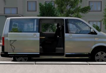 Volkswagen T6/Multivan/Caravelle/California/Kombi/Transporter (2015-2019) v1.0 for BeamNG.drive (v0.31.x)