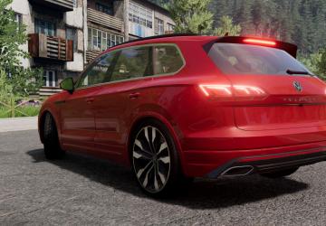 Volkswagen Touareg R-Line version 1.0 for BeamNG.drive (v0.31.x)