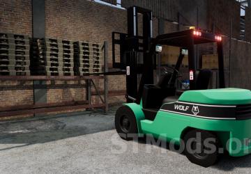 Wolf Heavy Industries Medium Duty Forklift v1.1 for BeamNG.drive (v0.31.x)