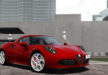 2013 Alfa Romeo 4C version 1.0 for City Car Driving (v1.5.9, 1.5.9.2)