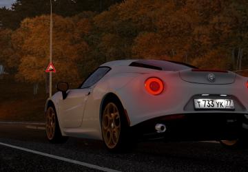 2013 Alfa Romeo 4C version 1.0 for City Car Driving (v1.5.9, 1.5.9.2)