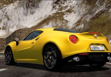 2013 Alfa Romeo 4C version 1.0 for City Car Driving (v1.5.9, 1.5.9.2)