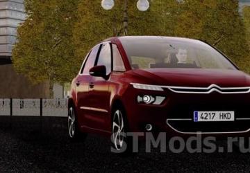 2013 Citroen C4 Picasso version 1 for City Car Driving (v1.5.9 - 1.5.9.2)