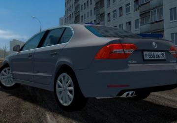 2014 Skoda Superb version 03.01.2022 for City Car Driving (v1.5.9.2)