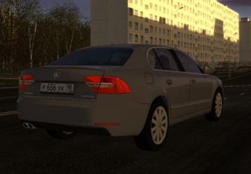 2014 Skoda Superb version 03.01.2022 for City Car Driving (v1.5.9.2)